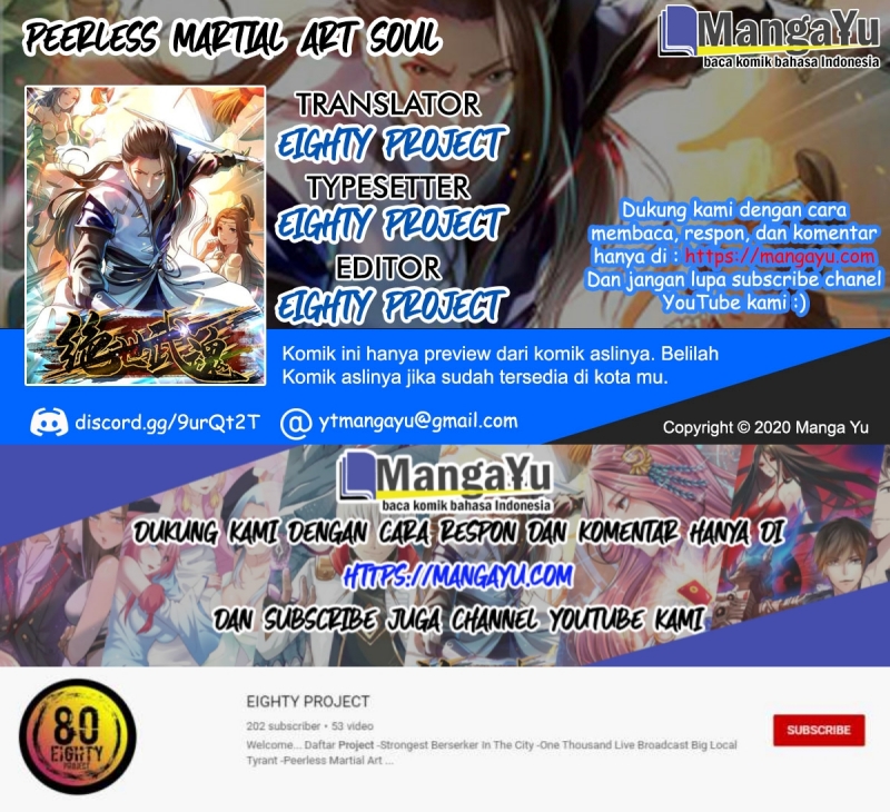 Peerless Martial Art Soul Chapter 13 Gambar 1