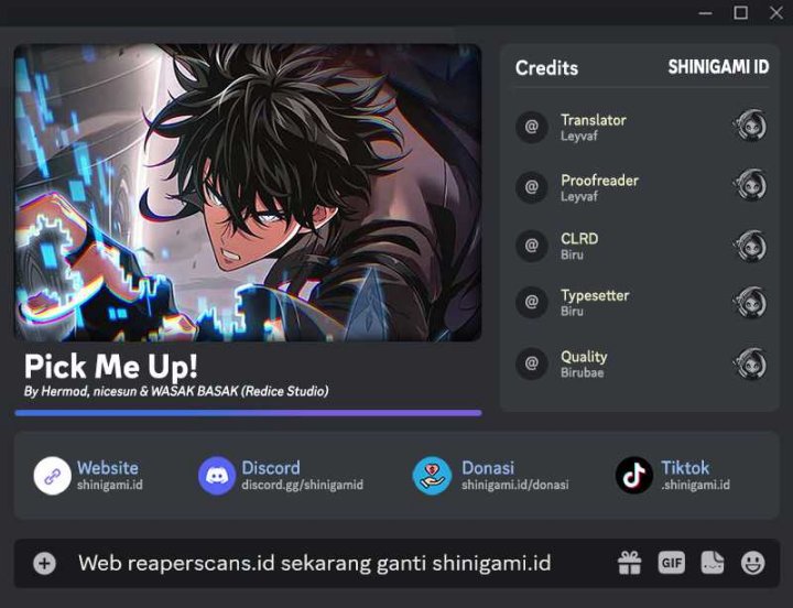 Pick Me Up, Infinite Gacha Chapter 45 Gambar 1
