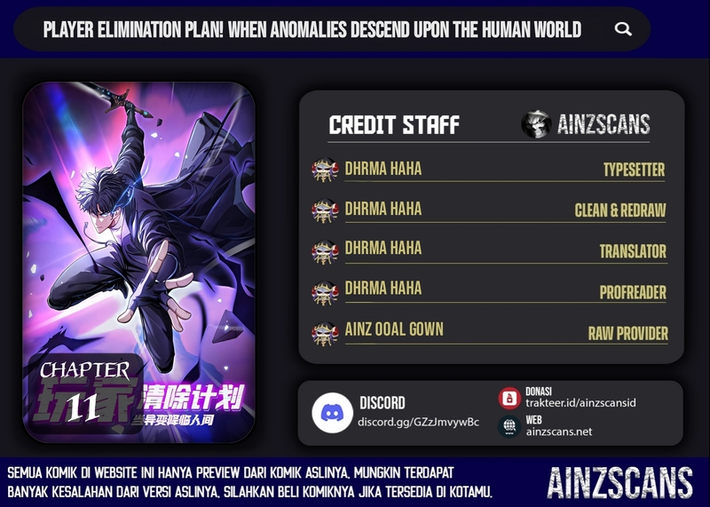 Player Elimination Plan! When the Mutation Descends Upon the World Chapter 11 Gambar 1