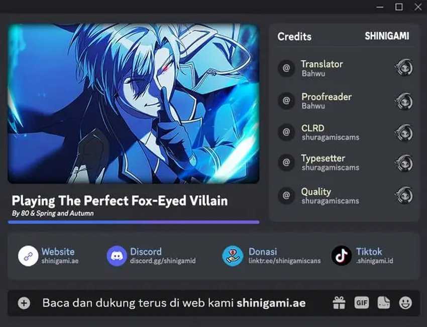 Playing The Perfect Fox-Eyed Villain Chapter 12 Gambar 1