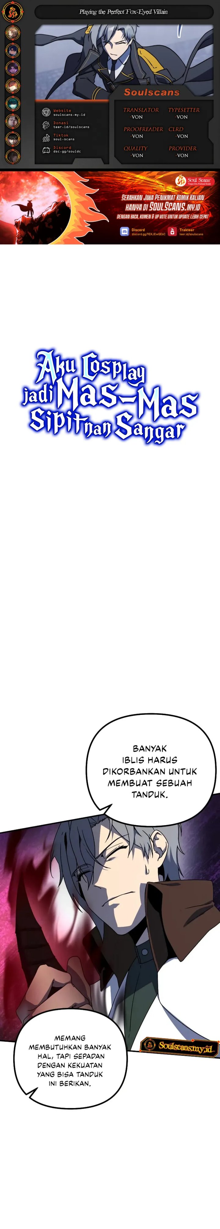 Playing The Perfect Fox-Eyed Villain Chapter 27 Gambar 1