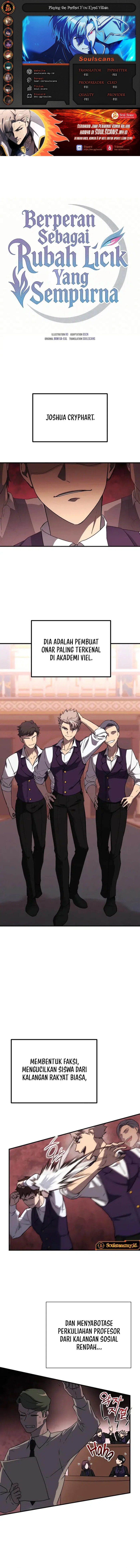 Playing The Perfect Fox-Eyed Villain Chapter 35 Gambar 1