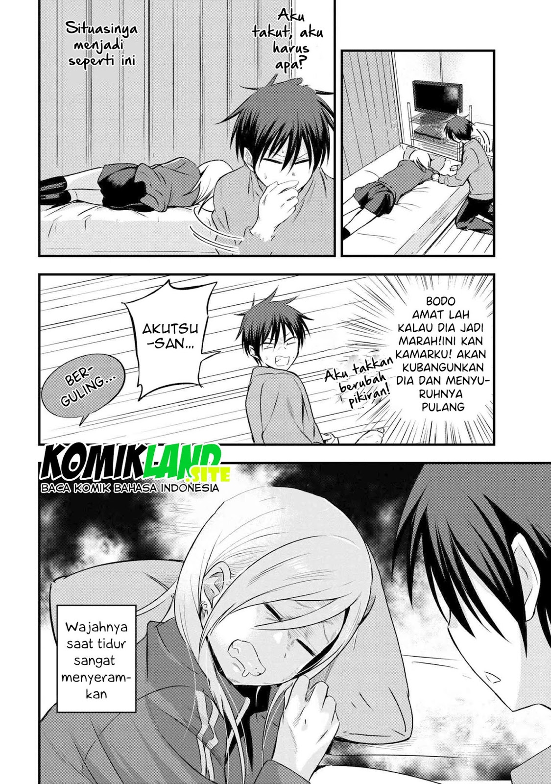 Please Go Home, Akutsu-san! Chapter 04 Gambar 3