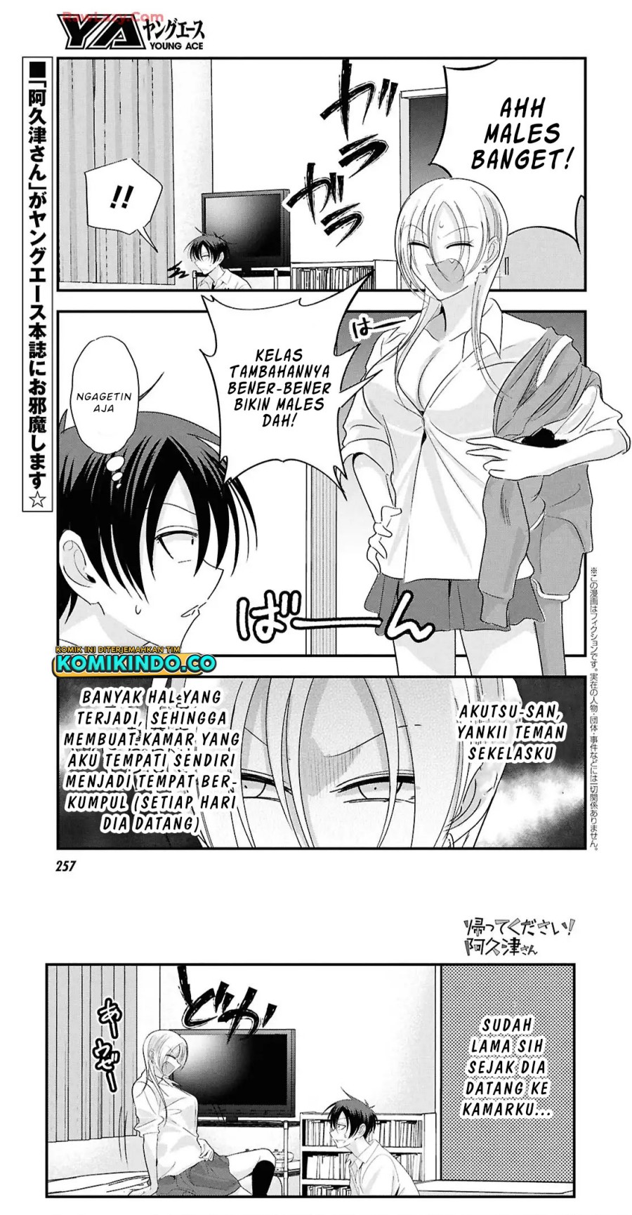 Please Go Home, Akutsu-san! Chapter 183 Gambar 2