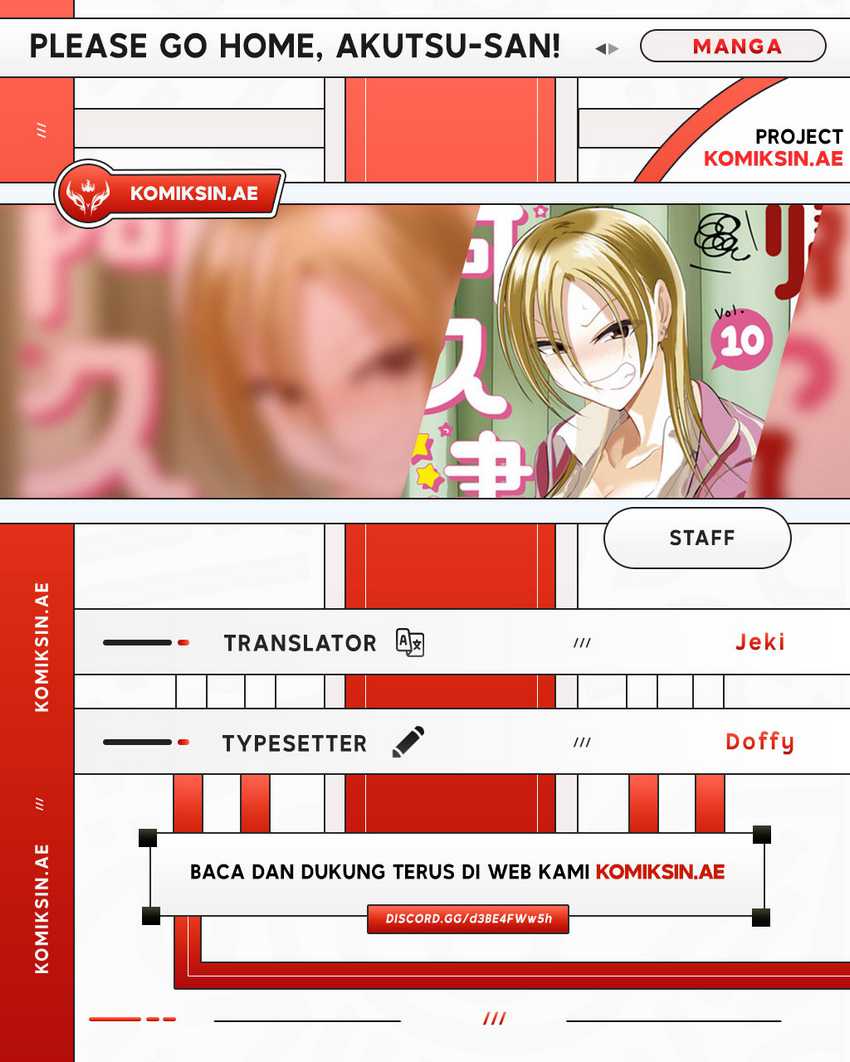 Please Go Home, Akutsu-san! Chapter 189.4 Gambar 1