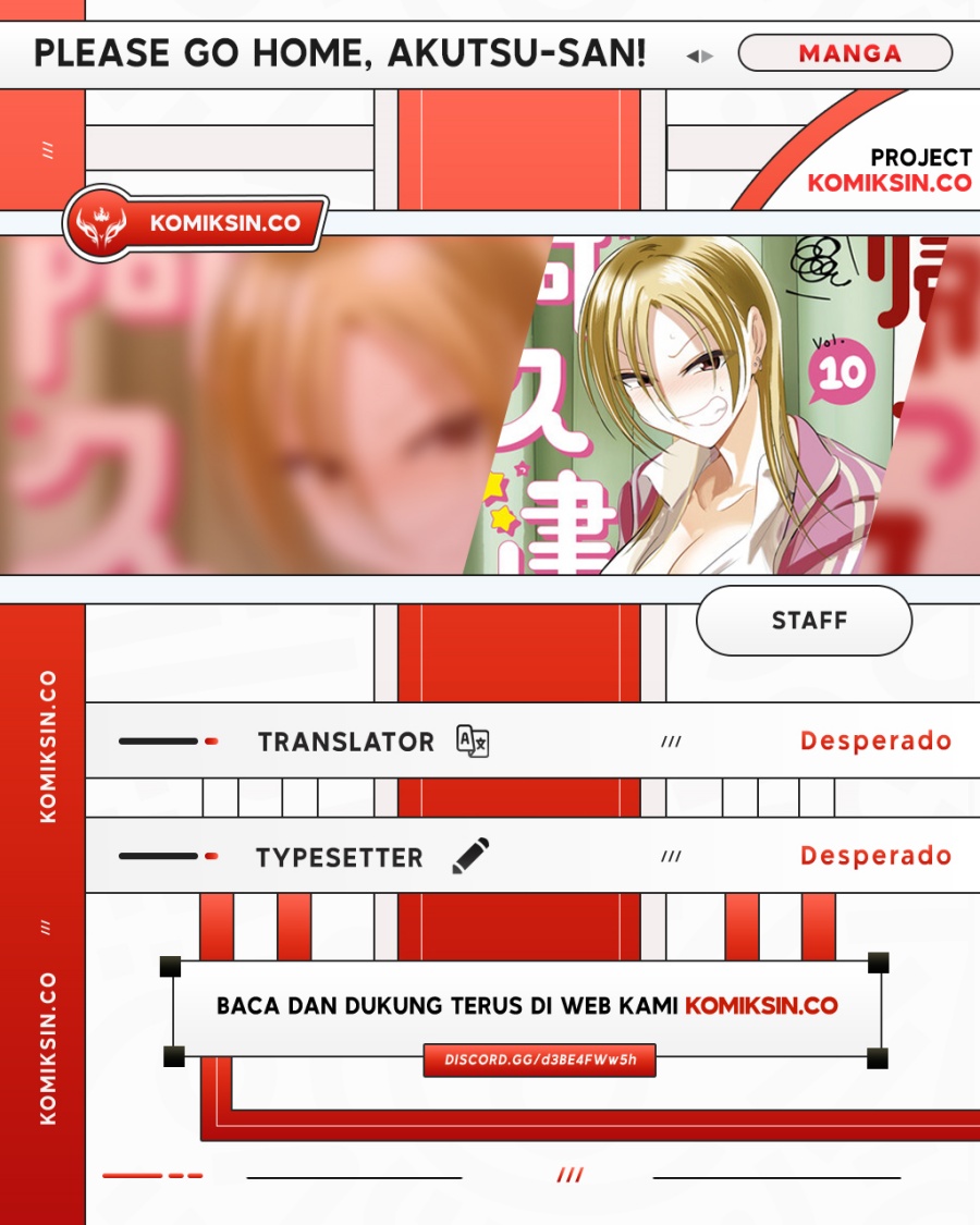 Please Go Home, Akutsu-san! Chapter 190 Gambar 1