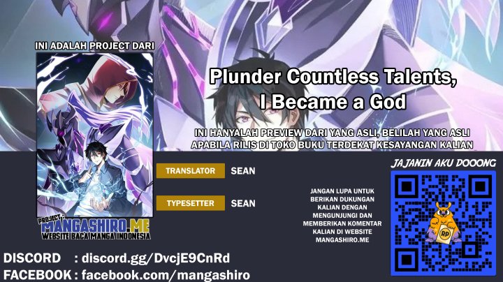 Plunder Countless Talents, I Became a God Chapter 04 Gambar 1