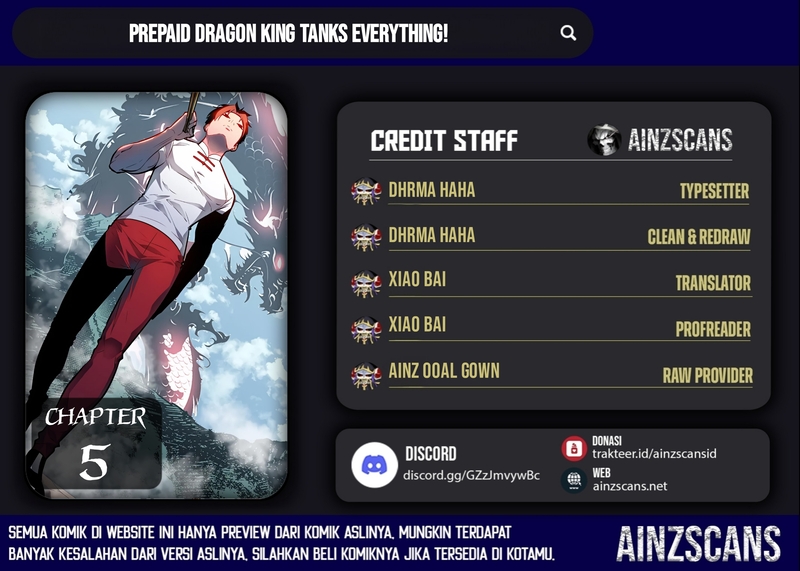 Prepaid Dragon King Tanks Everything! Chapter 05 Gambar 1