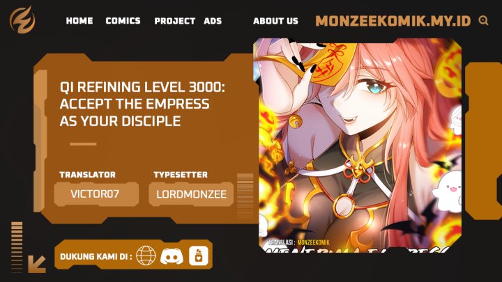 Qi Refining Level 3000 Accept the Empress as your disciple Chapter 17 Gambar 1