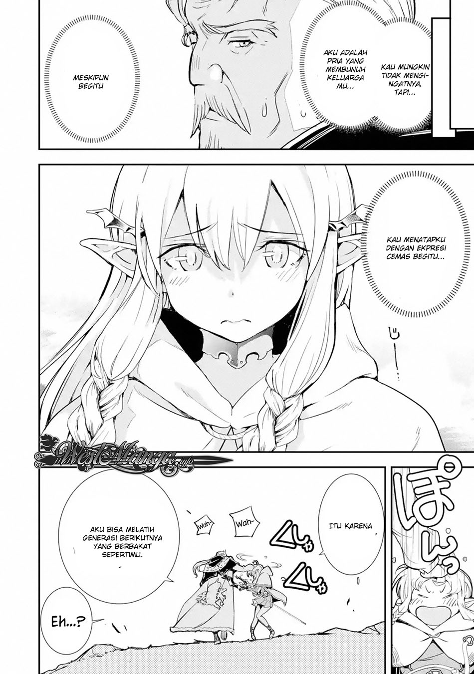 Rakudai Kenja Gakuin no Musou ~ Nidome no Tensei, S Rank Cheat Majutsushi Boukenroku Chapter 01.2 Gambar 9