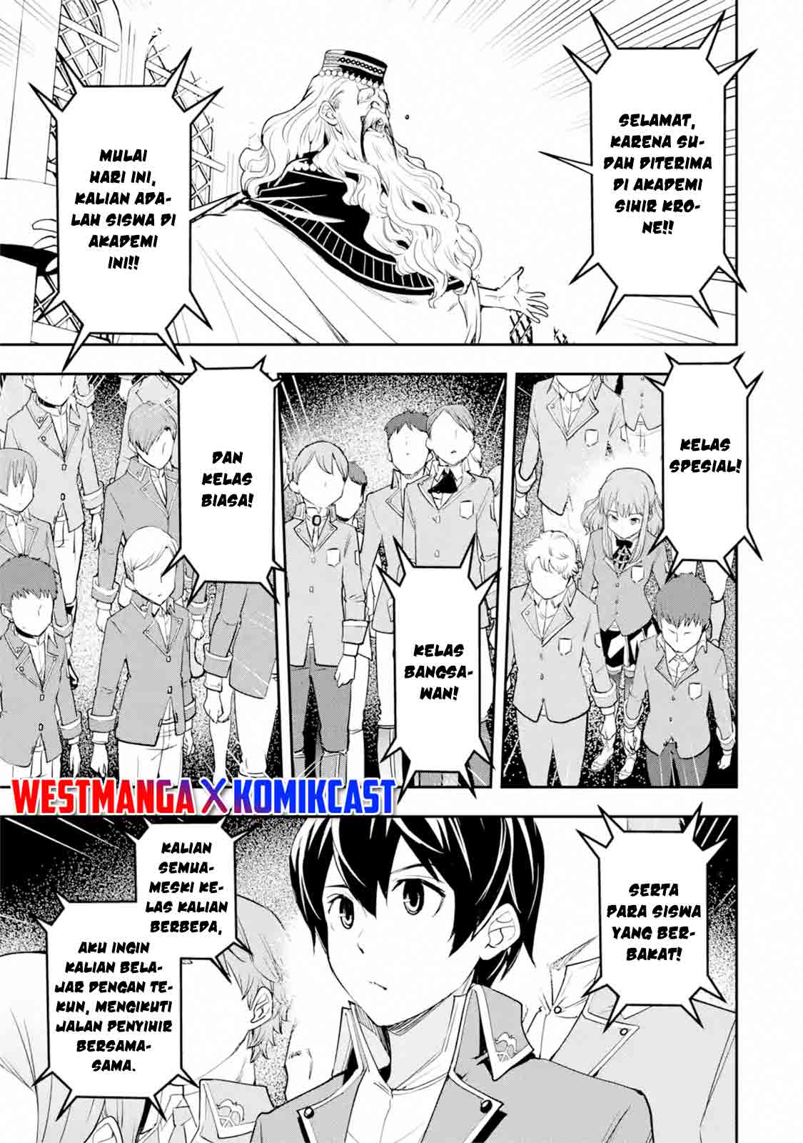 Rakudai Kenja Gakuin no Musou ~ Nidome no Tensei, S Rank Cheat Majutsushi Boukenroku Chapter 08.1 Gambar 8