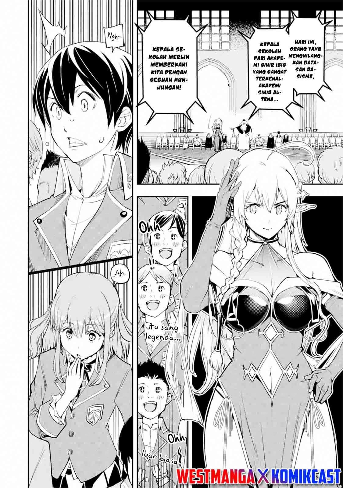Rakudai Kenja Gakuin no Musou ~ Nidome no Tensei, S Rank Cheat Majutsushi Boukenroku Chapter 08.1 Gambar 9
