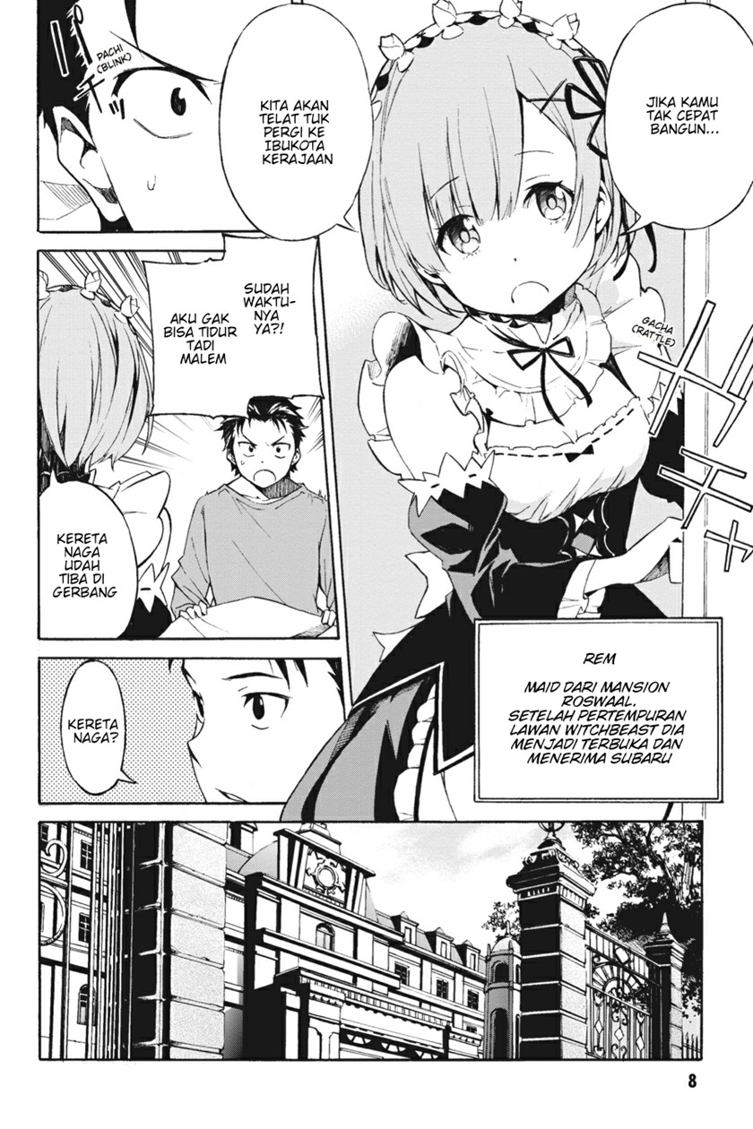 Re:Zero Kara Hajimeru Isekai Seikatsu – Daisanshou – Truth of Zero Chapter 01 Gambar 7