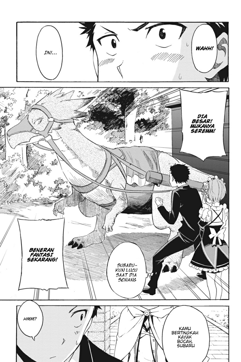Re:Zero Kara Hajimeru Isekai Seikatsu – Daisanshou – Truth of Zero Chapter 01 Gambar 8