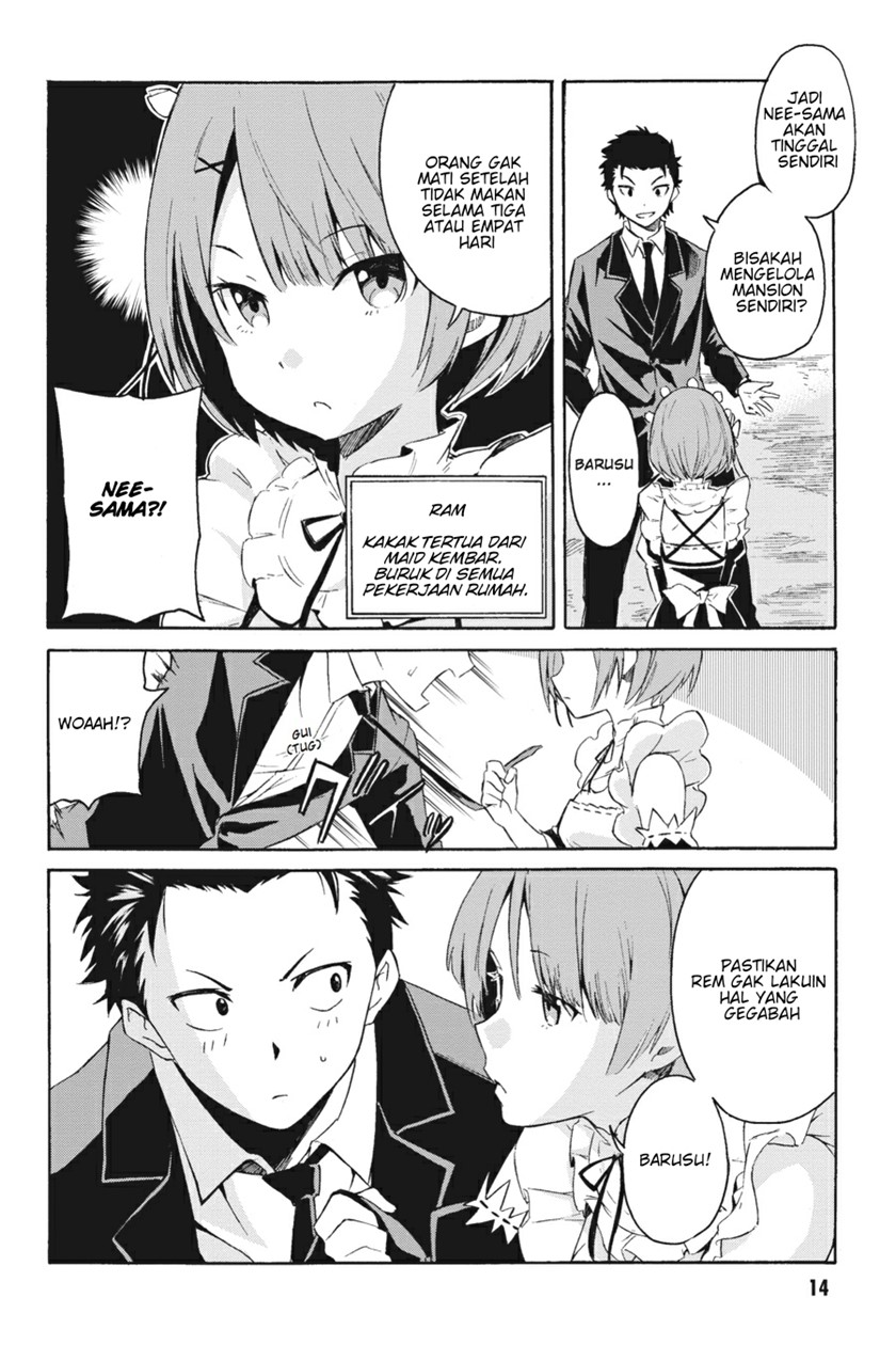 Re:Zero Kara Hajimeru Isekai Seikatsu – Daisanshou – Truth of Zero Chapter 01 Gambar 13
