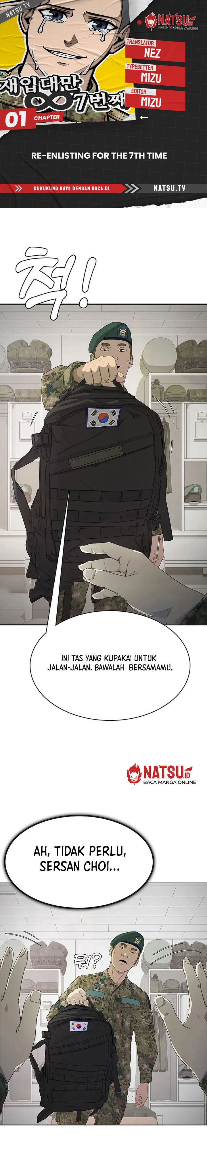Re-Enlisting For The 7th Time Chapter 01 Gambar 1