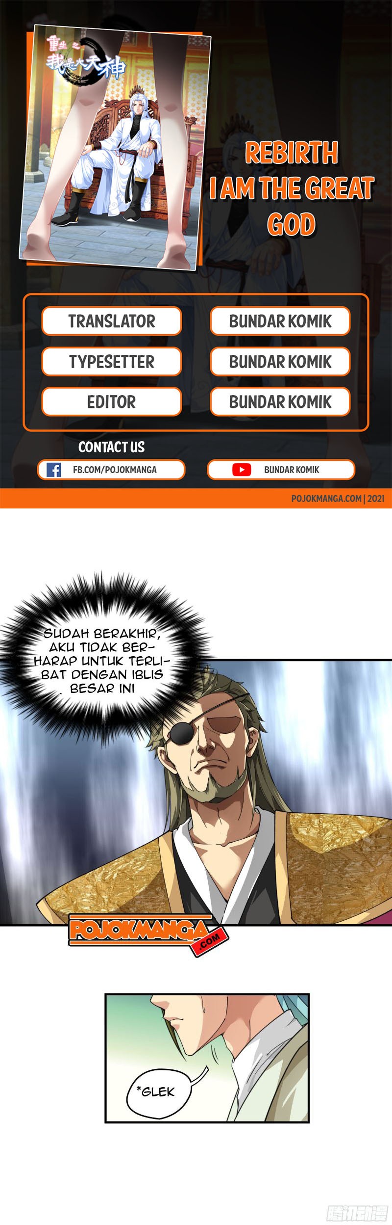Rebirth I Am The Great God Chapter 19 Gambar 1