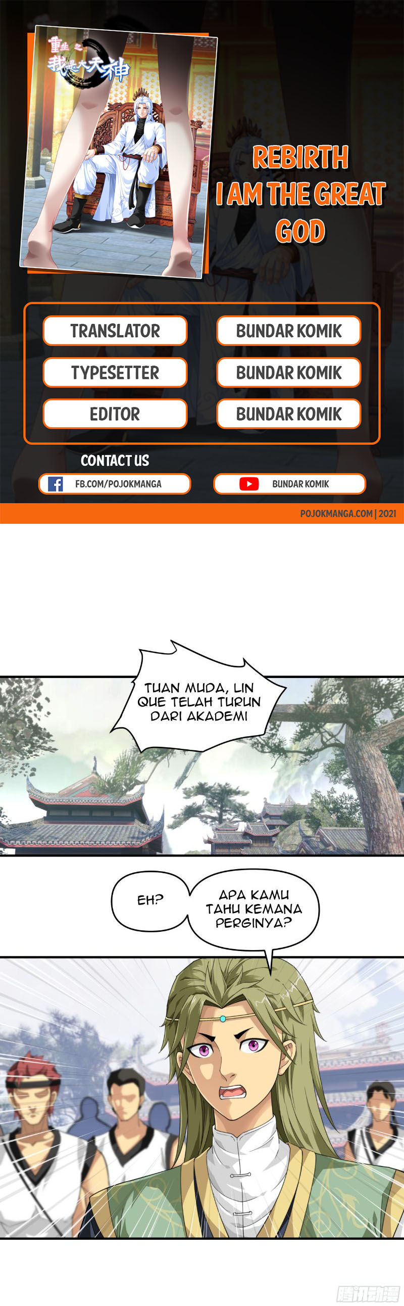 Rebirth I Am The Great God Chapter 34 Gambar 2