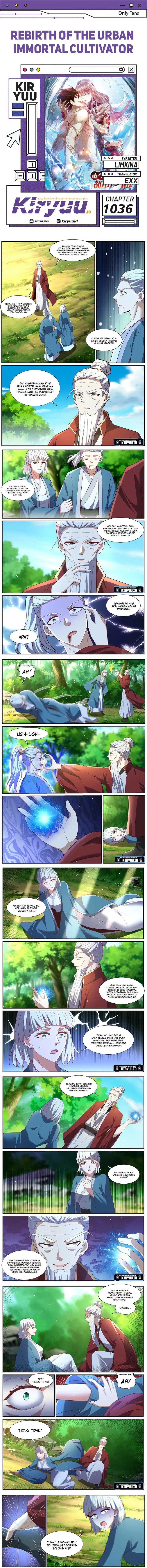 Rebirth Of The Urban Immortal Cultivator Chapter 1036 Gambar 1