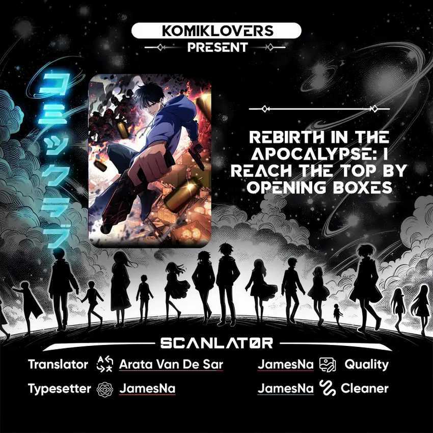 Rebirth in the Apocalypse: I Reach the Top by Opening Boxes Chapter 03 Gambar 1