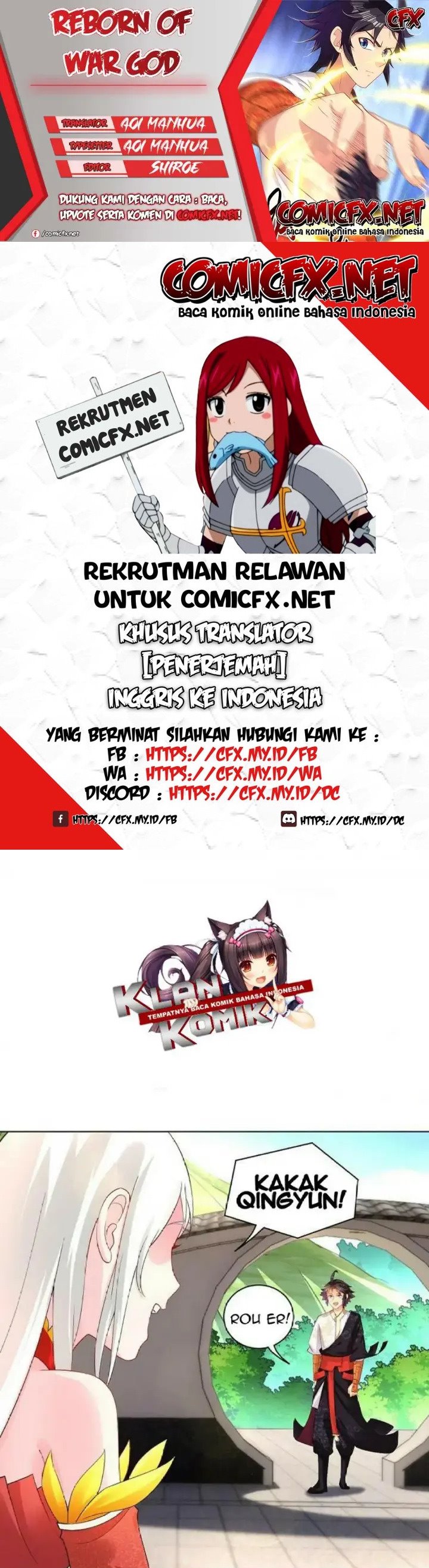 Reborn of War God Chapter 252 Gambar 1