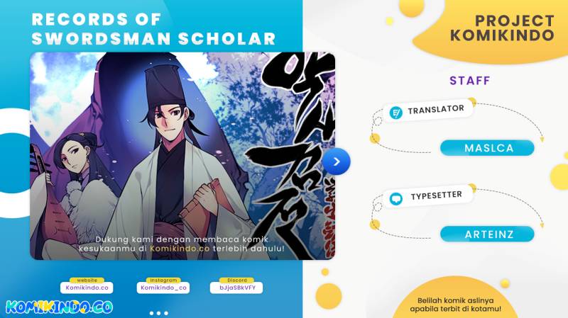 Records Of The Swordsman Scholar Chapter 68 Gambar 1