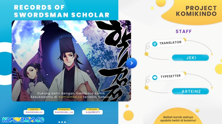 Records Of The Swordsman Scholar Chapter 128 Gambar 1