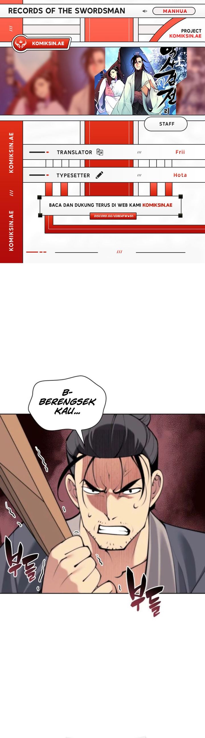 Records Of The Swordsman Scholar Chapter 171 Gambar 1