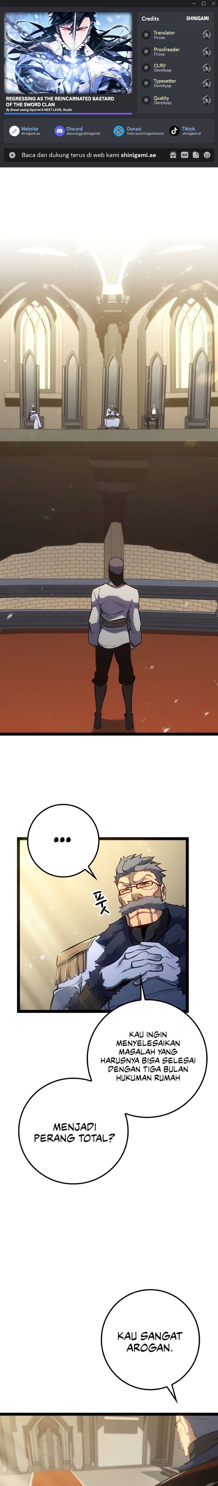 Regressing As The Reincarnated Bastard Of The Sword Clan Chapter 12 Gambar 1