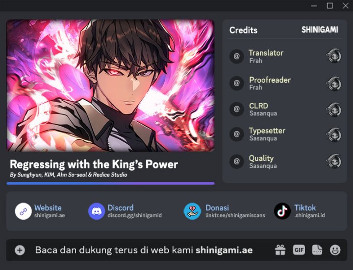 Regressing with the Kings Power Chapter 33 Gambar 1