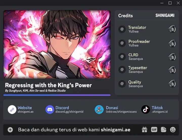 Regressing with the Kings Power Chapter 73 Gambar 1