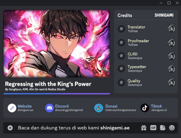 Regressing with the Kings Power Chapter 81 Gambar 1