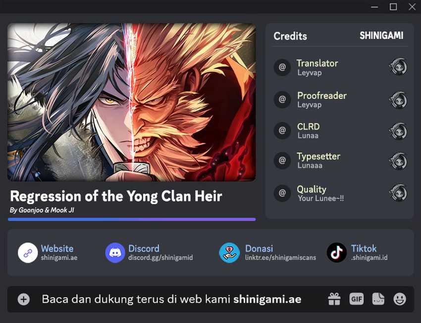 Regression Of The Yong Clan Heir Chapter 09 Gambar 1