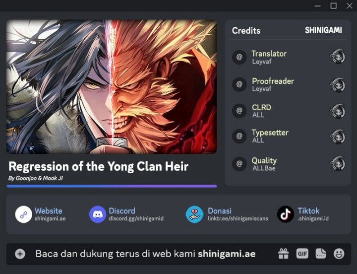 Regression Of The Yong Clan Heir Chapter 22 Gambar 1