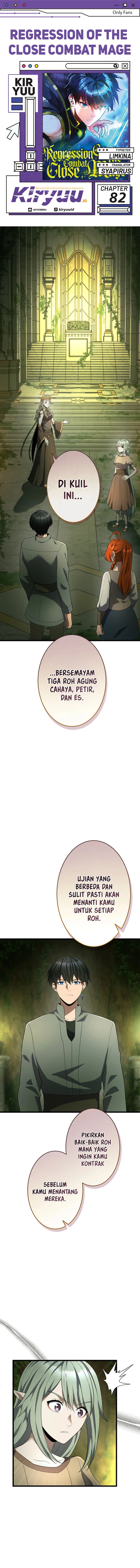 Regression of the Close Combat Mage Chapter 82 Gambar 1
