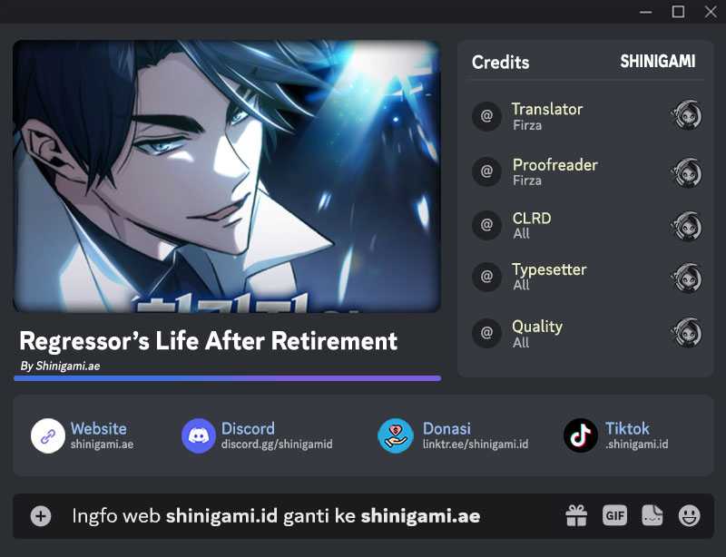 Regressor’s Life After Retirement Chapter 09 Gambar 1
