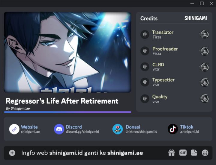 Regressor’s Life After Retirement Chapter 21 Gambar 1