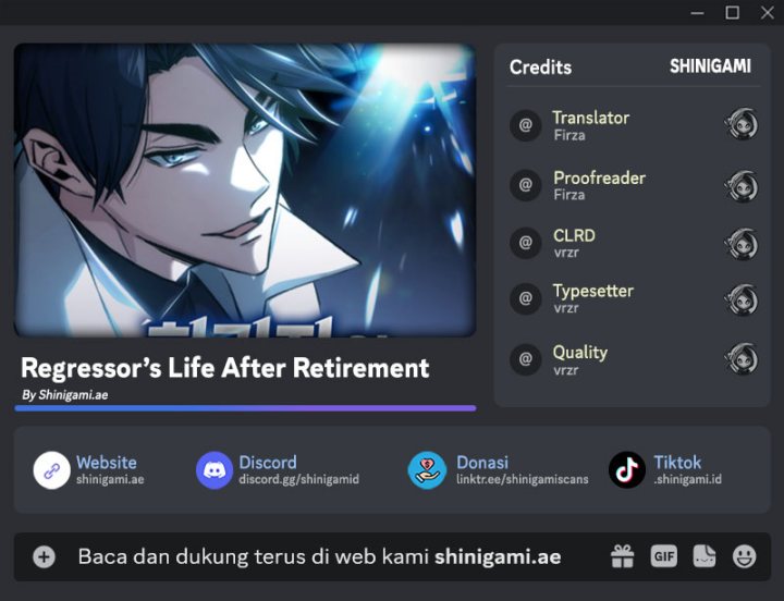 Regressor’s Life After Retirement Chapter 26 Gambar 1