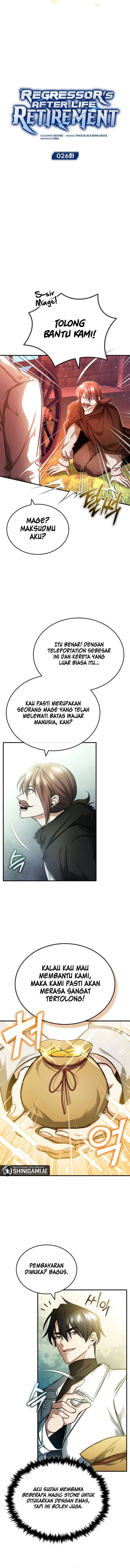 Regressor’s Life After Retirement Chapter 26 Gambar 3