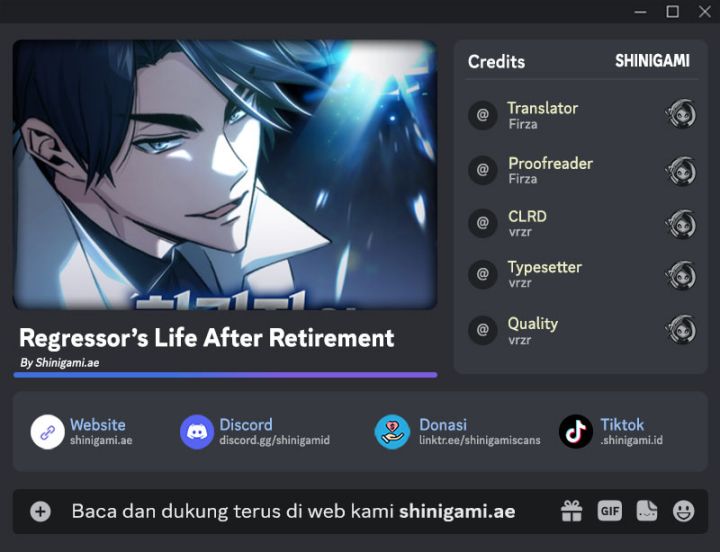Regressor’s Life After Retirement Chapter 27 Gambar 1