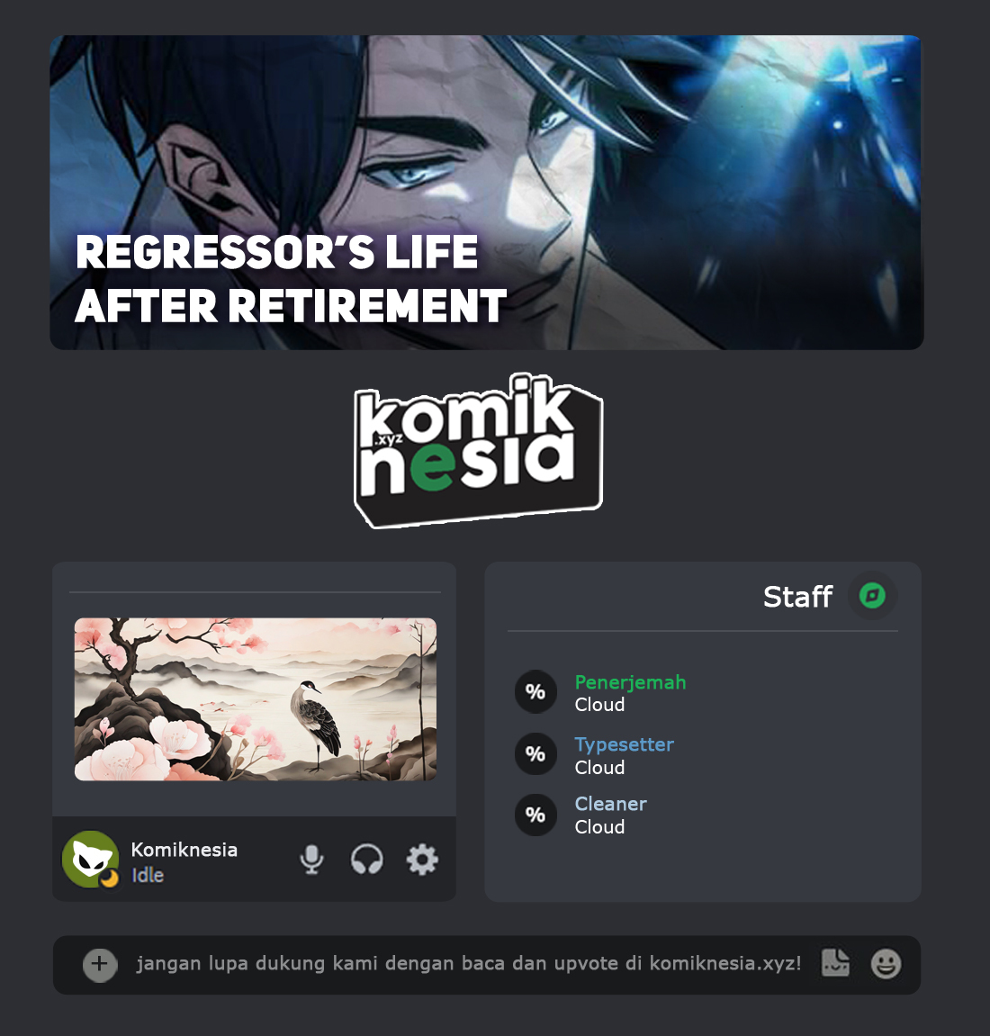 Regressor’s Life After Retirement Chapter 33 Gambar 1
