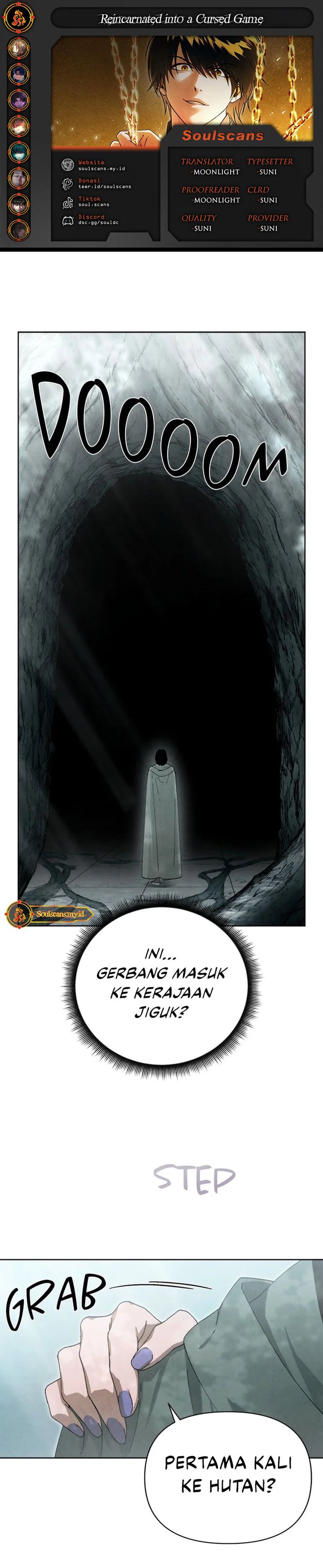 Reincarnated In a Cursed Game Chapter 17 Gambar 1