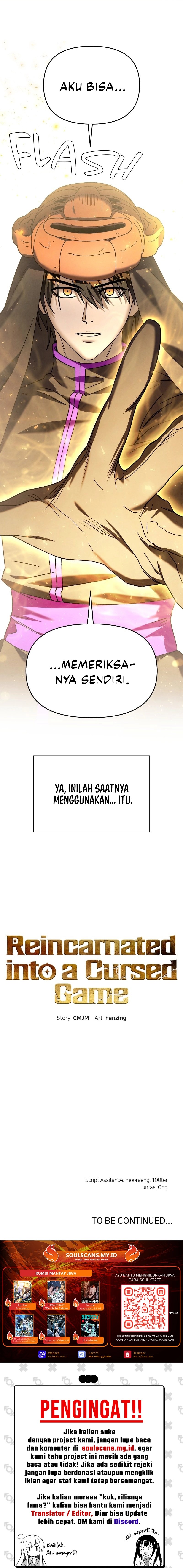 Reincarnated In a Cursed Game Chapter 33 Gambar 17