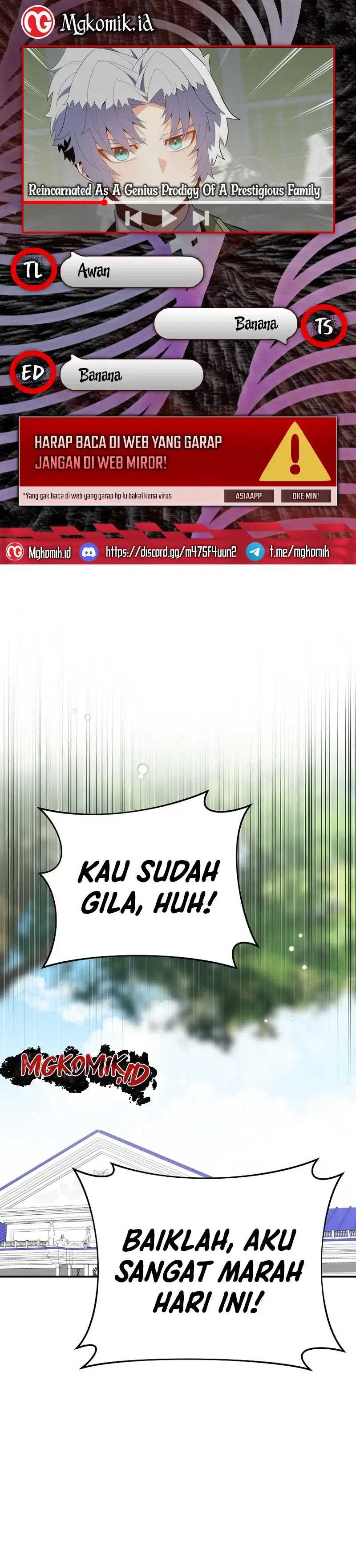 Reincarnated as a Genius Prodigy of a Prestigious Family Chapter 07 Gambar 1
