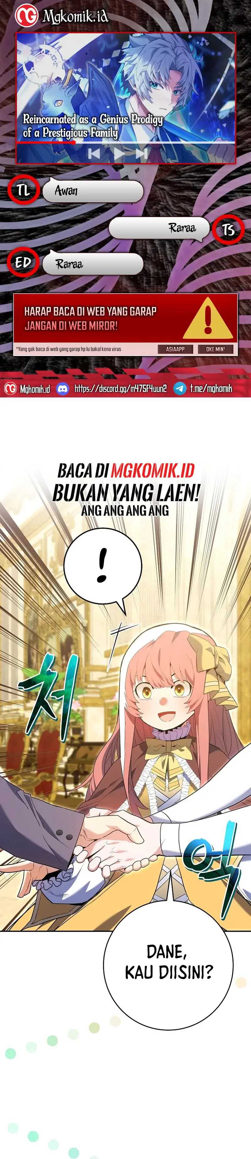 Reincarnated as a Genius Prodigy of a Prestigious Family Chapter 10 Gambar 1