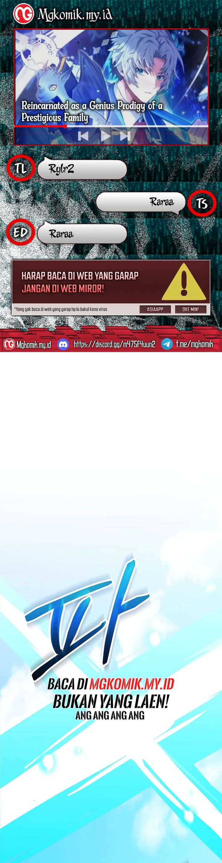 Reincarnated as a Genius Prodigy of a Prestigious Family Chapter 55 End S1 Gambar 1