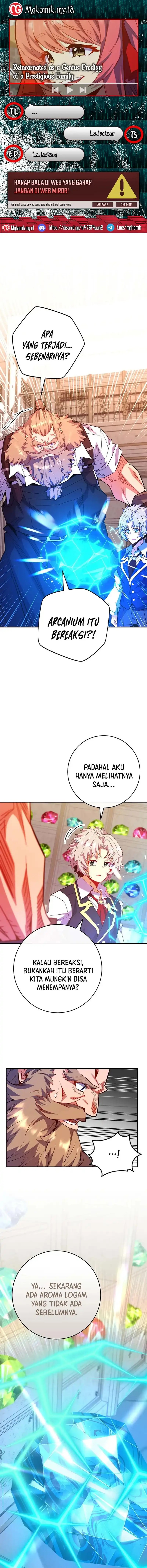 Reincarnated as a Genius Prodigy of a Prestigious Family Chapter 70 Gambar 1
