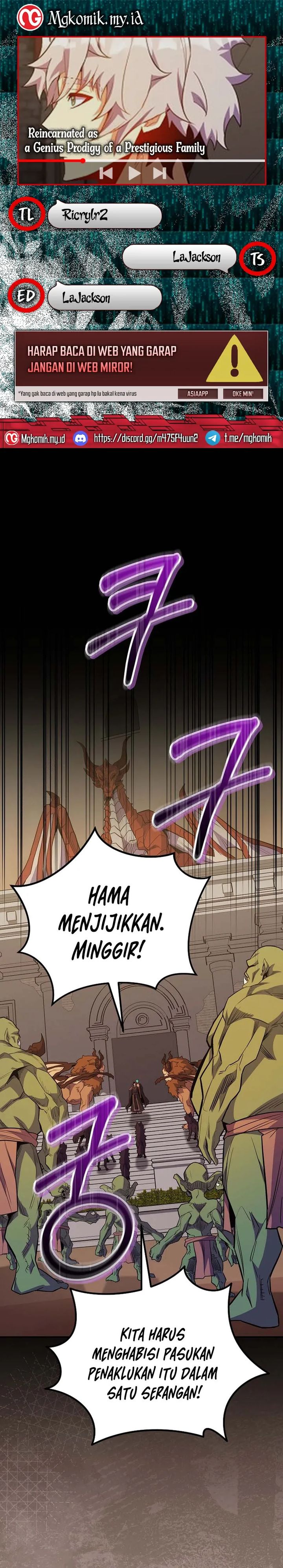 Reincarnated as a Genius Prodigy of a Prestigious Family Chapter 76 Gambar 1