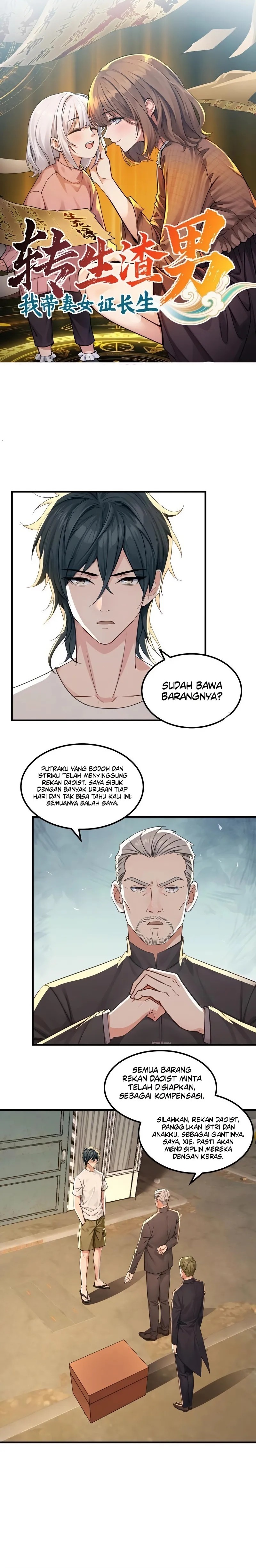 Reincarnated as a Scumbag I Use My Wife and Daughter to Prove Immortality Chapter 30 Gambar 1