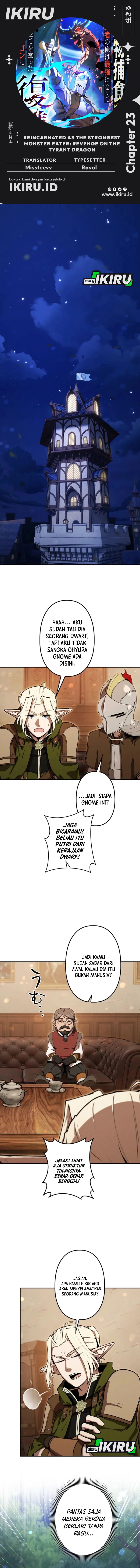 Reincarnated as the Strongest Monster Eater: Revenge on the Tyrant Dragon Chapter 23 Gambar 1